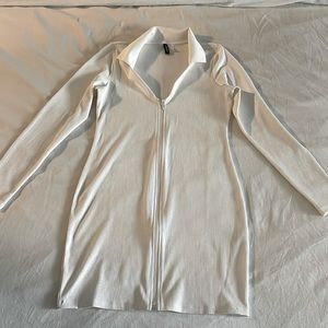 Bodycon Zip Up Dress
